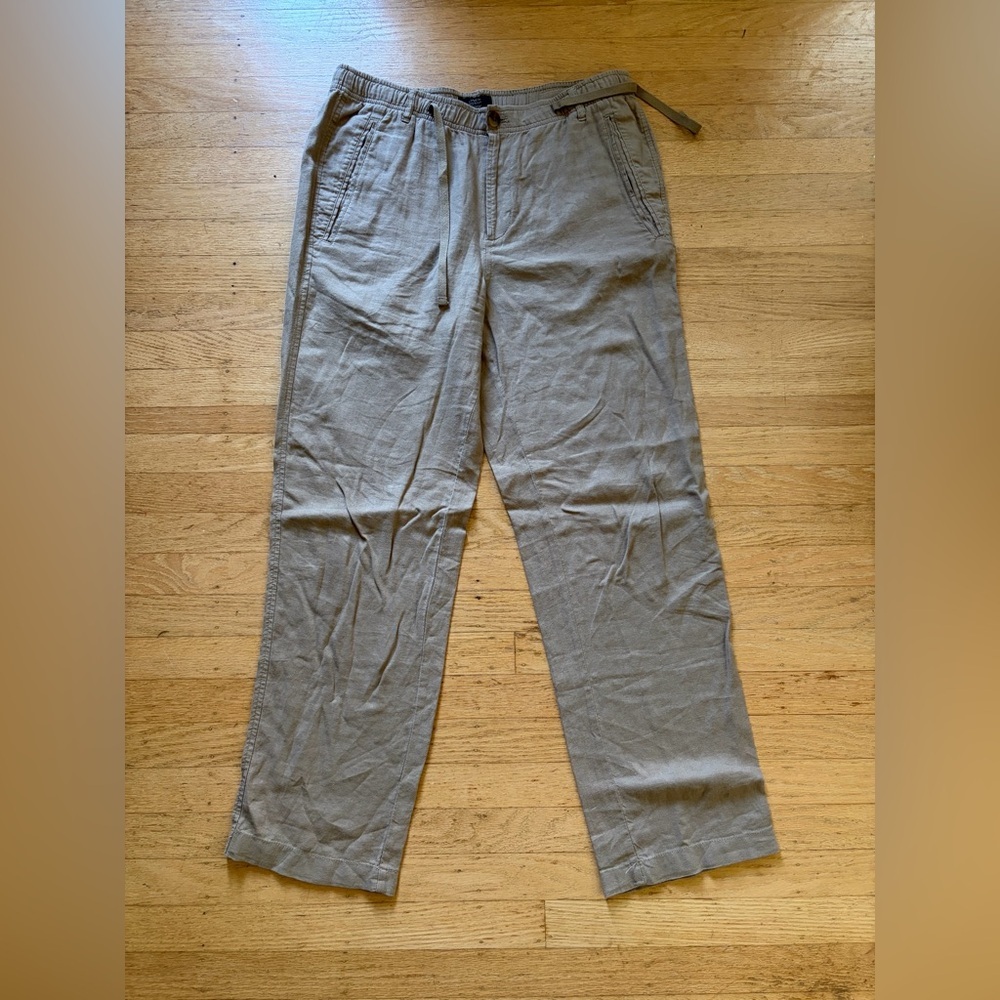 Club Room Luxury 100% linen trousers